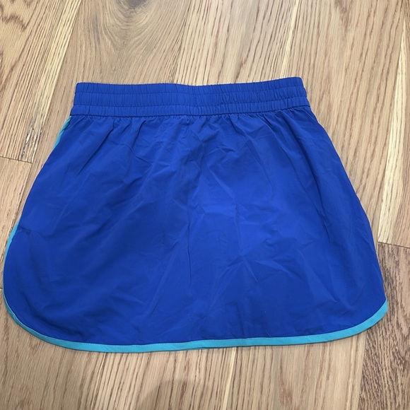 *NWT Outdoor Voices 3" Royal Blue Skirt with Aqua Trim Tennis Golf Activewear - Picture 9 of 10